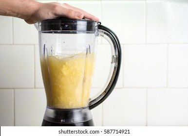 Using blender for making a healthy smoothie - Powered by Shutterstock