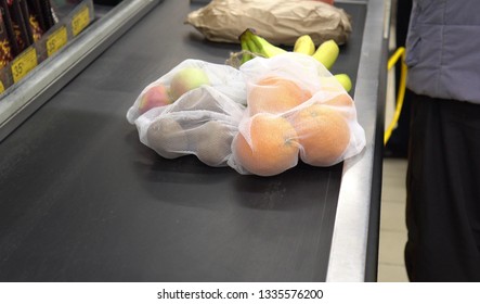 Using Reusable Cloth Produce Bags In Supermarkets