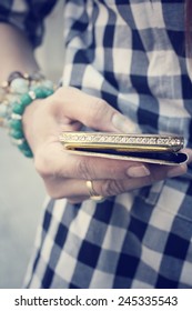 Using smart phone