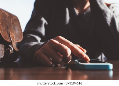 Using smart phone