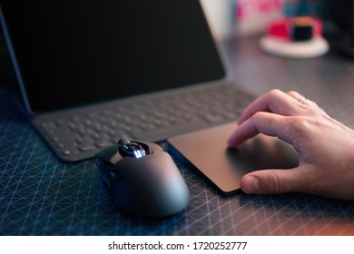 Using of trackpad and gaming mouse with tablet PC