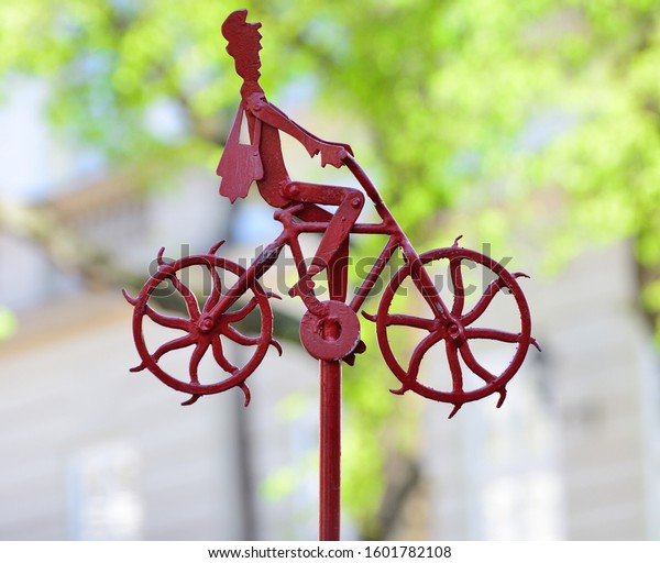 Using waste metals done bicycle or cycle\
toy for kids to play and show piece, gift\
item