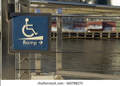 Using Wheelchair Ramp