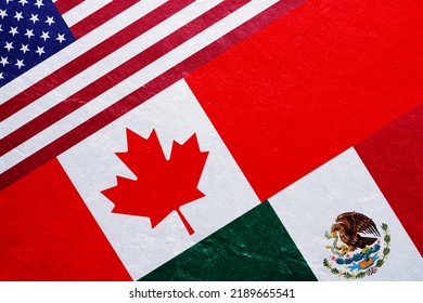 Usmca United States Mexico Canada Agreement Stock Photo 2189665541 ...