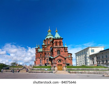 Uspenski Cathedral In Helsinki, Finland