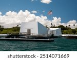 USS Arizona Memorial in Pearl Harbor Hawaii