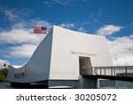 U.S.S. Arizona Memorial in Pearl Harbor.