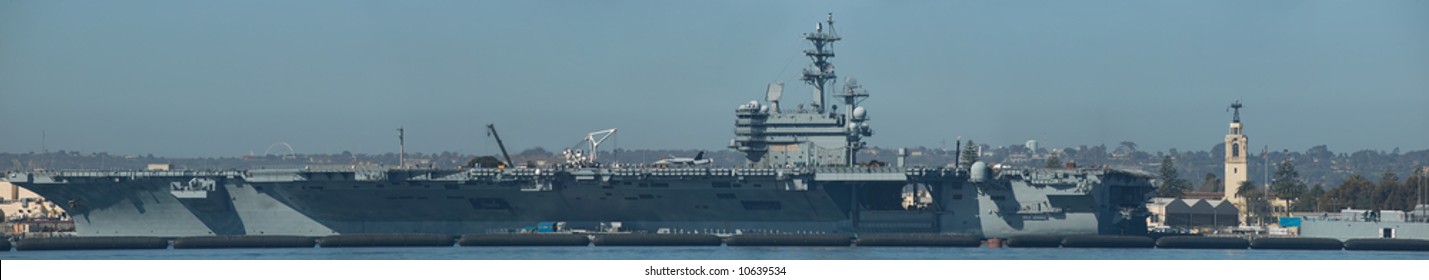 USS Ronald Reagan Docked