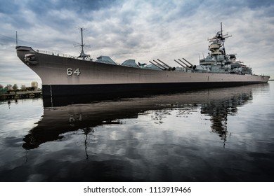 USS Wisconsin Side