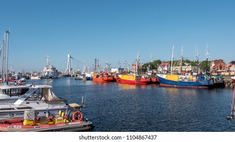 Ustka Poland June 2018 Fishing Boats Stock Photo 1104867437 | Shutterstock