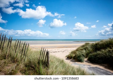 Utah Beach Beach Of The Invasion Landing, Normandy, France