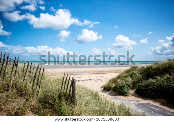 Utah Beach Beach of the invasion landing,\
Normandy, France