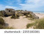 Utah Beach in Normandy, France