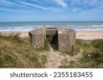 Utah Beach in Normandy, France