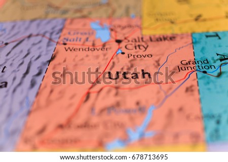 Utah map