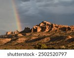 Utah mountains on a hot summer day.