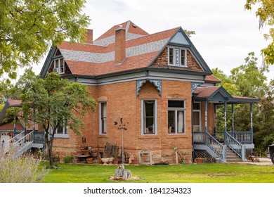 Utah, OCT 7, 2020 - Exterior View Of The Kanab Historic Home