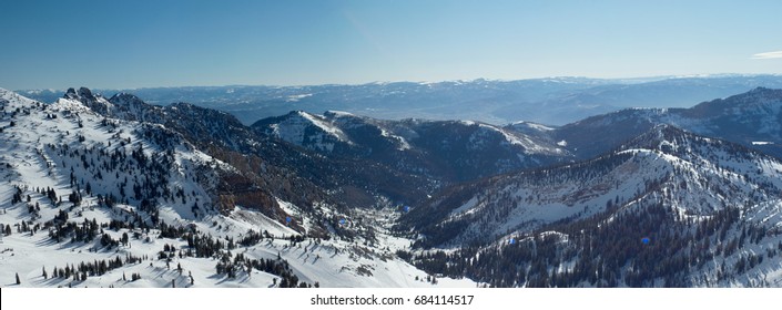 Utah Panorama, Little Cottonwood Canyon, Alta/Snowbird Ski Resort