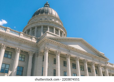 Utah State Capitol Close Up 