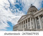 Utah State Capitol is the house of government for the U.S. state of Utah. Salt Lake City. USA