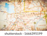Utah state on the map