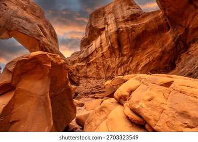 Utah's mesmerizing rock formations capturing the breathtaking geological wonders.