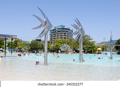 utdoor swimming pool in Cairns, Queensland