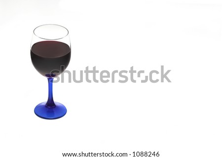 Utensils of kitchen (glass of wine)