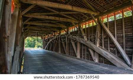 Utica Covered Bridge in Thurmont Maryland