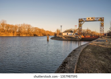 Utica Harbor Lock Inside Utica Marsh Wildlife Management Area