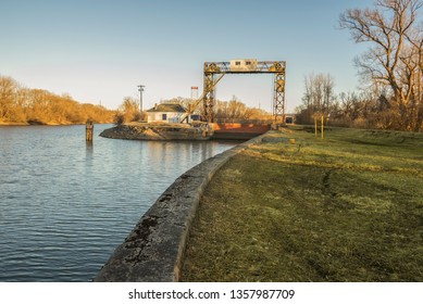 Utica Harbor Lock Inside Utica Marsh Wildlife Management Area