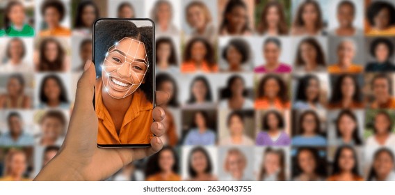 Utilizing modern technology for face recognition with a smartphone