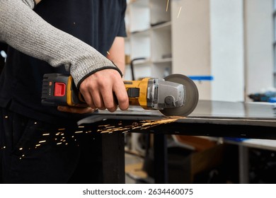 Utilizing Power Tools in the Workshop for Various Metalworking Projects Effectively