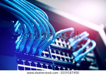UTP Cat5e Cable with patch panel