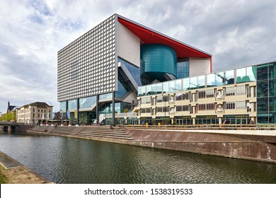 UTRECHT/NETHERLANDS - April 28, 2018: TivoliVredenburg Music Complex In Utrecht