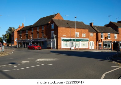 Uttoxeter, Staffordshire, UK 11 04 2022 Street Corner Shop Example