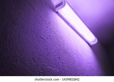 UV Lamp On The Wall.