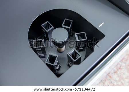 Uv visible spectroscopy with 6 sample load, sample determination, optical density determination by uv visible spectroscopy
