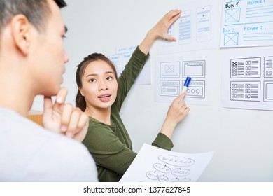 UX Designer Working With UI Specialist