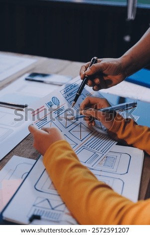 UX UI and Programming development technology.