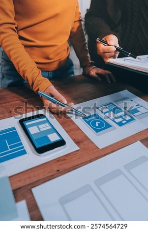 UX UI and Programming development technology.