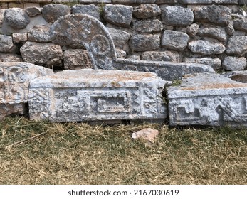 Uxmal, Yucatan  Mexico - 03162020: Uxmal Is An Ancient Maya City Of The Classical Period.