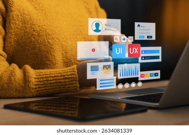 UX-UI Design Web and Application User Design Concepts Web Design Application Design User Experience User Interface Data Visualization Creative Planning Holographic Display