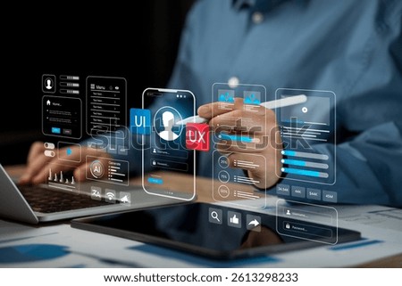 UX-UI Design Web and Application User Design Concepts Web Design Application Design User Experience User Interface Data Visualization Creative Planning Holographic Display