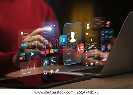 UX-UI Design Web and Application User Design Concepts Web Design Application Design User Experience User Interface Data Visualization Creative Planning Holographic Display