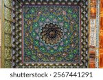 Uzbekistan - Bukhara - Boloi Havz Mosque Ceiling