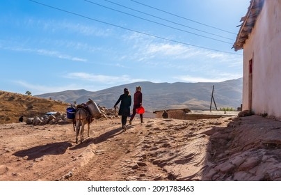 Uzbekistan, village of Katta Langar. The  15th of October 2021