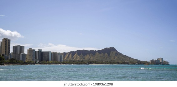 Vacant Beaches Of Hawaii.  Travel To And From The Hawaiian Islands Is Difficult And Expensive Due To Covid Testing.