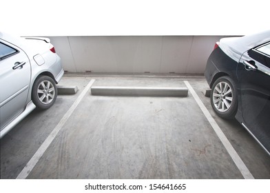 Vacant Parking Lot with Copy Writing Space - Shutterstock ID 154641665