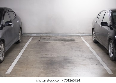 Vacant Parking lot indoor building